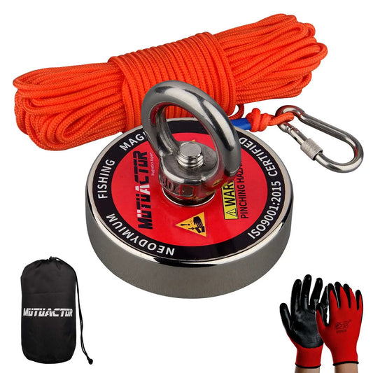 AMAZING-MAGC60 Fishing Magnet 400Lbs Salvage Neodymium N52