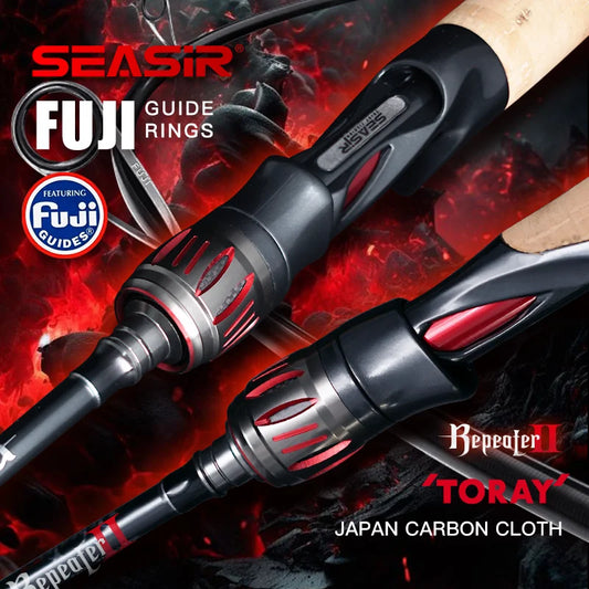 SeaSir Repeater Spinning Rod With Fuji Guides