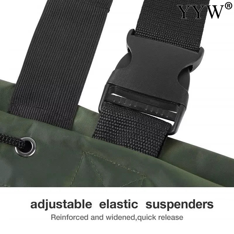 Waterproof Fishing Waders With Boots Durable Breathable Overalls