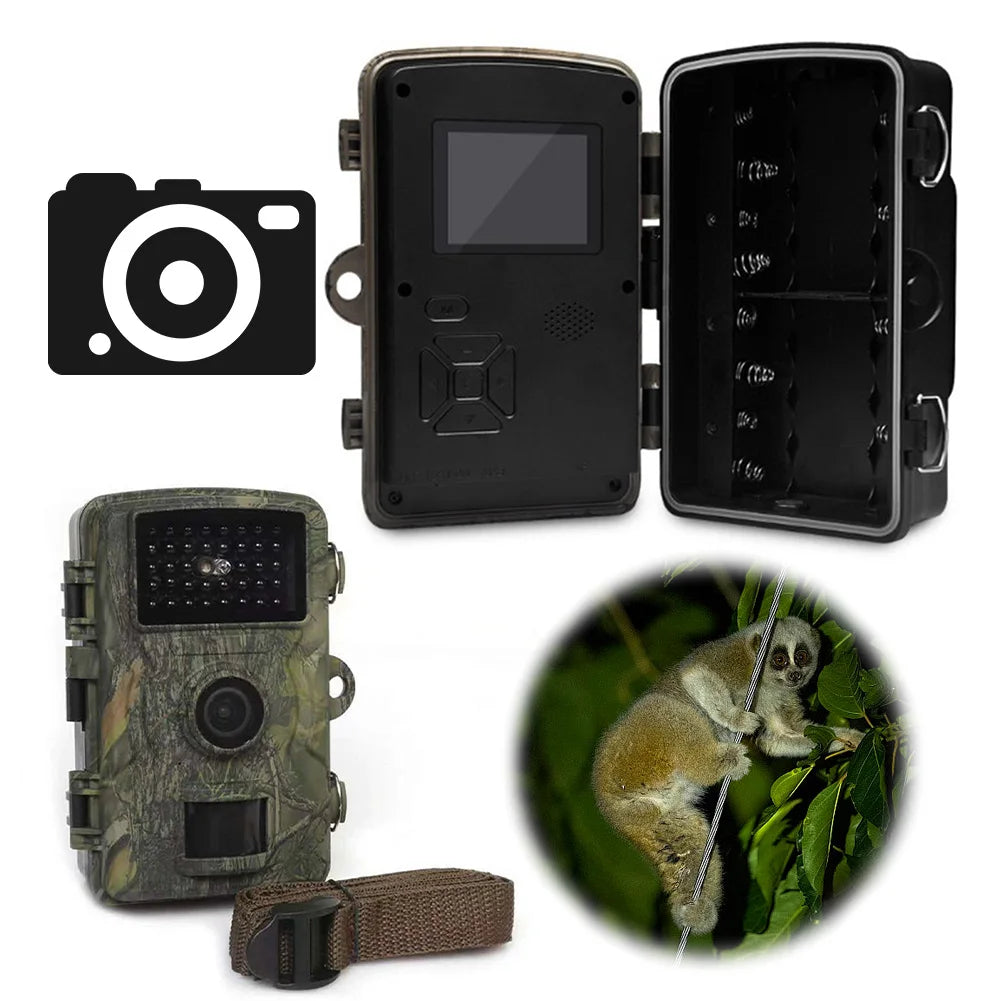 Alloet Hunting Trail Camera Waterproof Infrared Night Vision Security Cam
